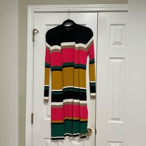 long cardigan multicolor